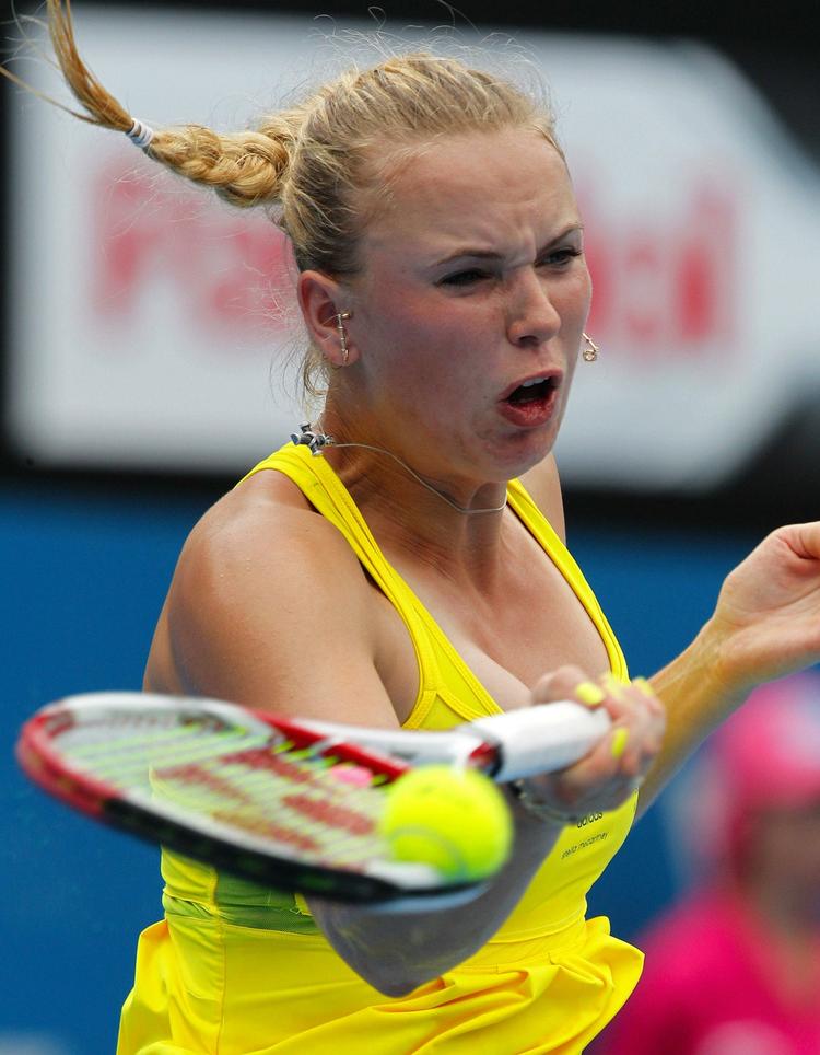 Afgang. Med den tidlige exit kan Caroline Wozniacki tage videre til Melbourne, hvor Australian Open begynder på mandag. 