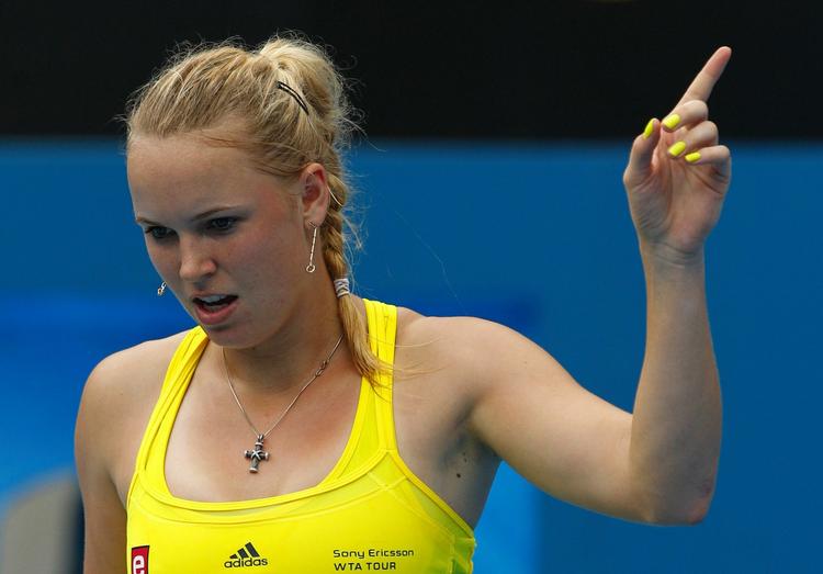 verdensetter. Caroline Wozniacki kæmper bl.a. med kollegaerne Serena Williams og Kim Clijsters om den prestigefyldte pris. 