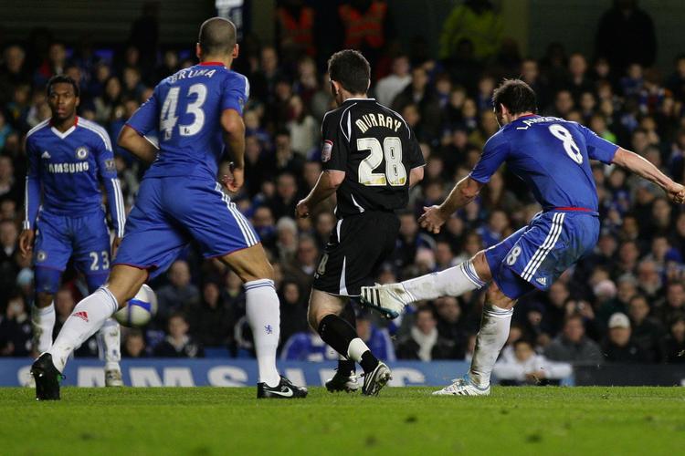 målscorer. I søndags scorede Frank Lampard de sidste to mål, da Chelsea i FA Cuppen jordede Ipswich med 7-0. 