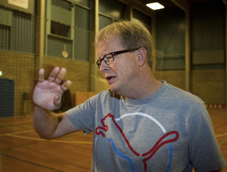 Træning. Wilbeks og VM-holdet er i gang med de sidste forberedelser, inden VM indledes på fredag mod Australien. 