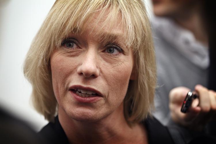 Afviser. Henriette Kjær afviser af beskyldningerne om dokumentfalsk. 