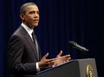LANDSFADER. Vi ved ikke hvad årsagen til massakren i Tucson var, sagde Obama blandt andet i sin tale, der mødte store klapsalver fra det sørgende publikum. 