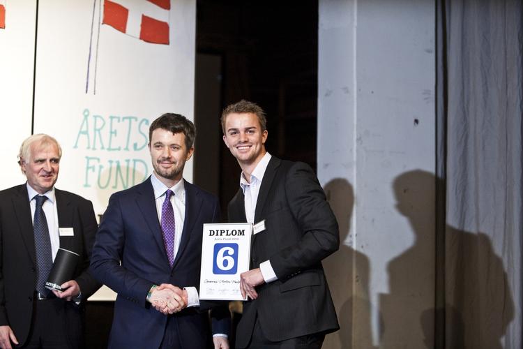 fundet. Et kongeligt håndtryk i forbindelse med sjettepladsen i afstemningen om Årets Fund og så af sted på European Tour. Det er gået stærkt for Andreas Hartø i de seneste måneder. 