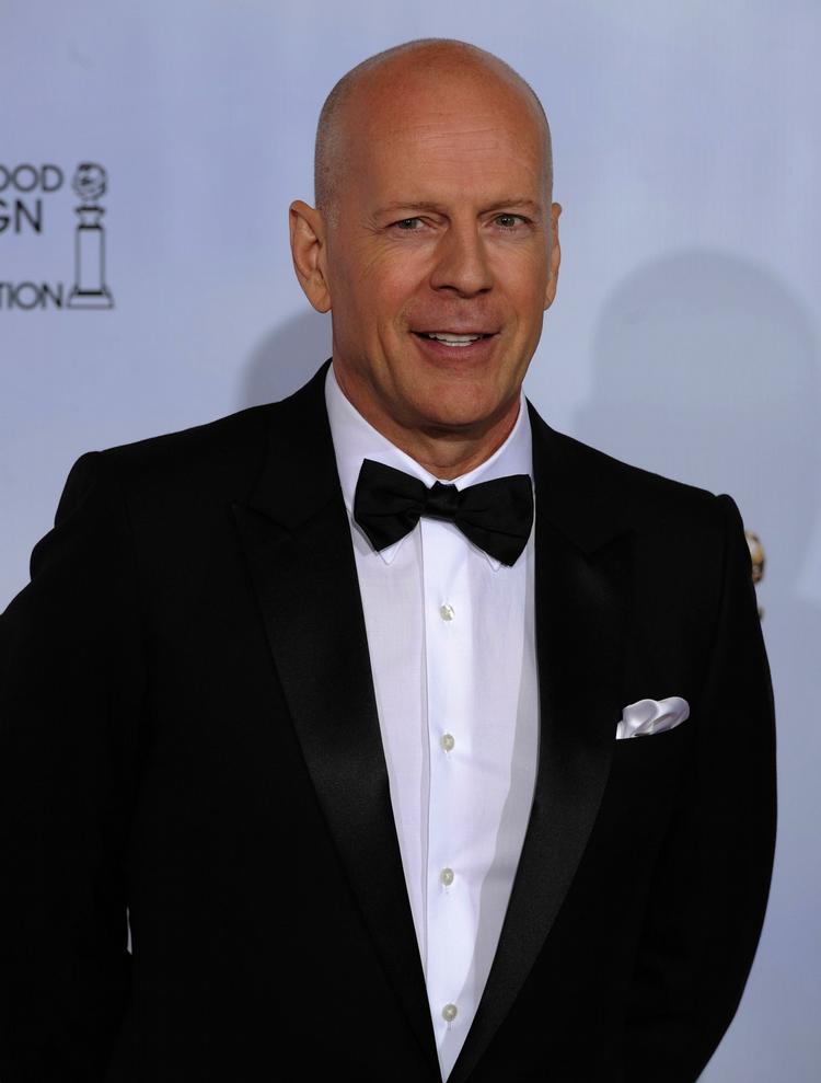 Den skaldede superhelt Bruce Willis. 