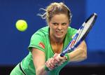 formstærk. Kim Clijsters havde let spil mod Safna, der prøver at få gang i karrieren igen efter en langvarig skadespause. 