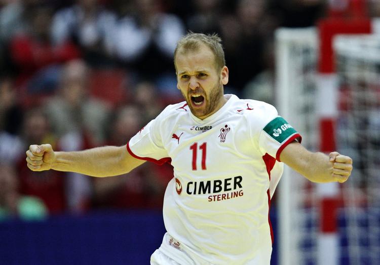 SKADET. Anders Eggert kommer ikke med i VM-kampen mod Schweiz, 