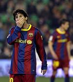 pokalkamp. Barcelona stillede med næsten hele førstekæden mod Betis, men løb alligevel ind i et nederlag. 