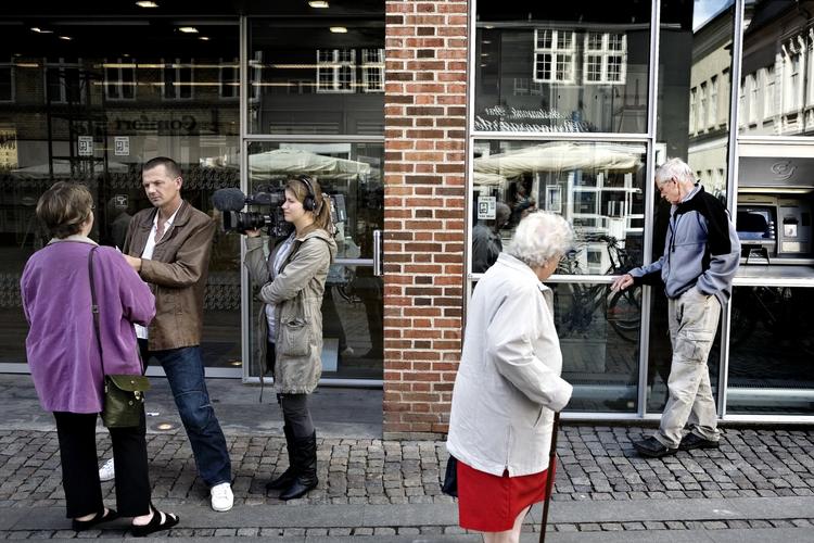 Rystede. Der gik chokbølger gennem Roskilde, da byens bank gik ned med et kæmpebrag i 2008. 