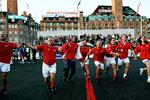jubel. I 2007 klarede det danske landshold sig godt og fik en fjerdeplads, da VM i hjemløsefodbold blev afholdt på Københavns Rådhusplads. Arkivfoto. 