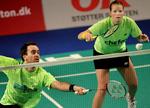 semifinalister. Joachim Fischer og Christina Pedersen er blandt de sidste fire par i Malaysia Open. 