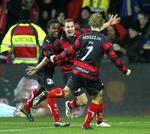 forfløjne. I efteråret spillede Brian Priske og Ken Ilsø sammen i FC Midtjylland, men i det kommende halvår spiller de i henholdsvis Norge og Tyskland. 