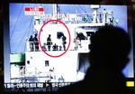 Befrielsesaktion. Sydkoreansk tv viste billeder fra militærets angreb på de somaliske pirater. 