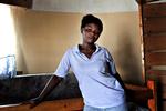 Joyce Phiri er 18 år. De seneste fire måneder har hun boet på Umoyo Training School, der støttes af Folkekirkens Nødhjælp. Projektet vil få del i de midler, der indsamles i forbindelse med Danmarks Indsamling2011.  På skolen lærer Joyce at sy og designe tøj. Joyce er forældreløs, og har aldrig afsluttet sin grundskoleuddannelse. Opholdet på Umoyo Training School kan være hendes billet til et nyt liv udenfor slummen. 