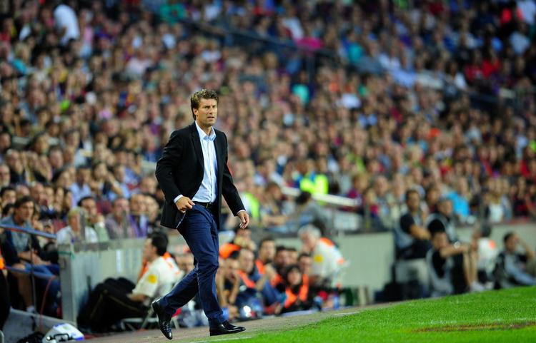drømmer. Michael Laudrup er tilfreds med Mallorcas nuværende situation, der byder på en placering midt i spansk fodbolds bedste række.  Foto: Manu Fernandez/AP (arkiv) 