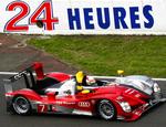 podieplads. Audi nummer 7 kørt af Tom Kristensen, Rinaldo Capello og Allan Mc Nish blev nummer tre i Le Mans. 