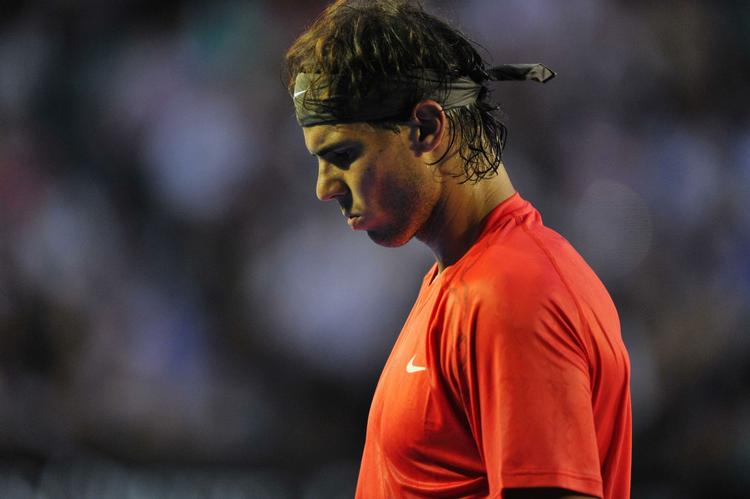skuffet. Rafael Nadal var fuld af ros til landsmanden David Ferrer, som slog verdensetteren ud af Australian Open. 