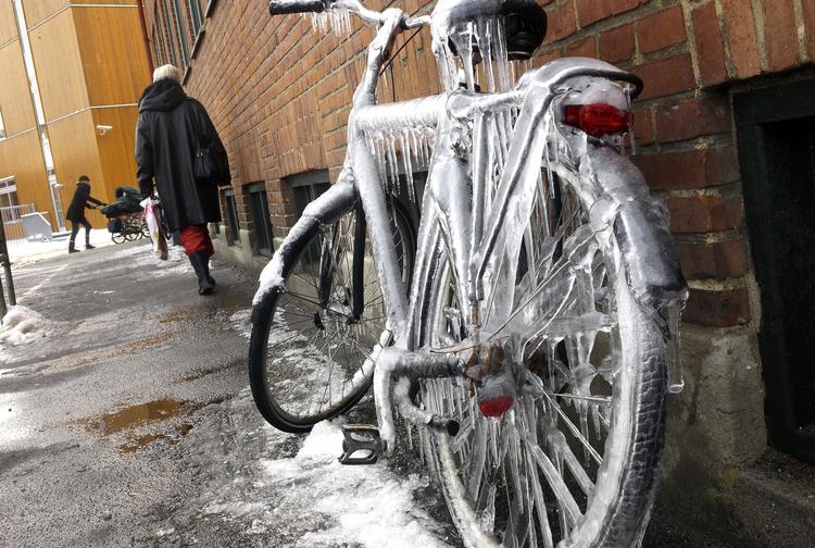 Brrrrr. Det er en meget, meget kold morgen i Danmark. 
