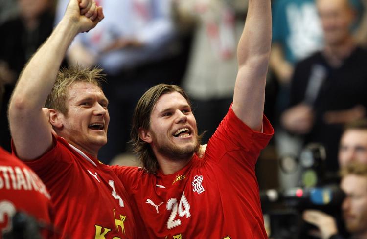 finalister. Den tiende kamp ved VM bliver finalen på søndag for Lasse Boesen og Mikkel Hansen. 