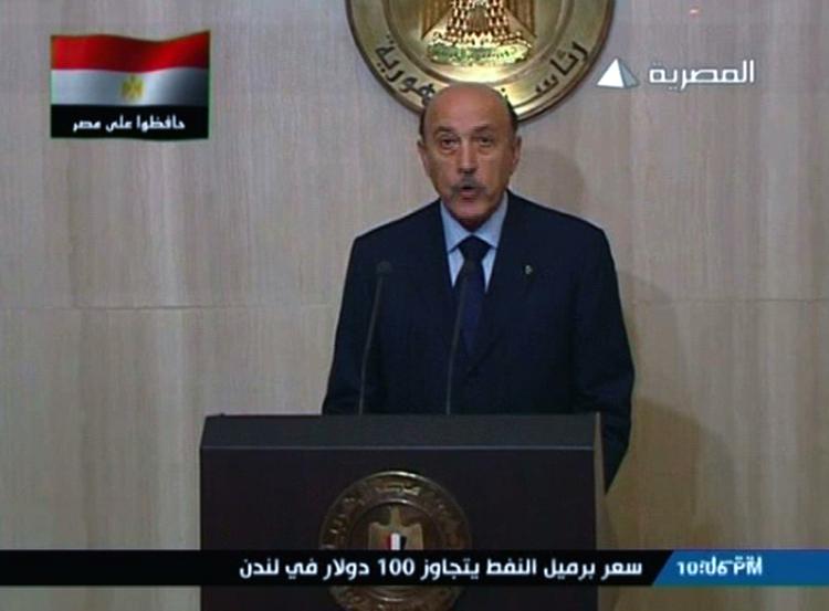 To'er. Omar Suleiman er blevet udnævnt til Egyptens nye vicepræsident af den trængte præsident Mubarak. 