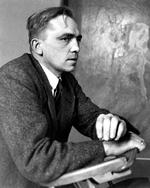 karakteristisk. Martin A. Andersen deler vandene. Forfatteren levede 1909-55. 
