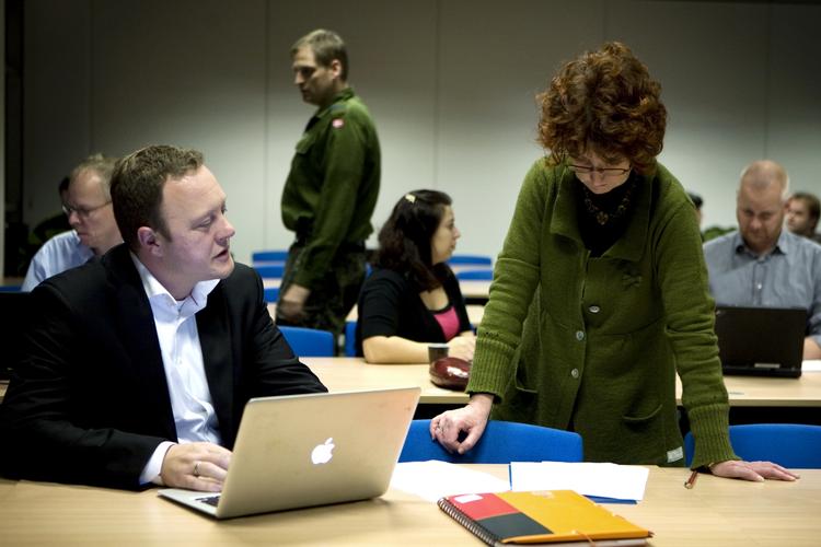 Potentiale. Dagens skribenter anslår, at det samlede potentiale for effektivisering af den offentlige sektors borgerkontakt er på omkring 8 milliarder kroner årligt. (Arkivfoto) 