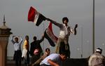 OPRØR. Demonstranterne i Egypten fortsætter ufortrødent deres protester mod præsident Mubaraks styre. 