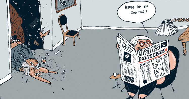 SKRÆKSCENE. Har du prøvet at være på en ferie, hvor alt bare gik galt? 