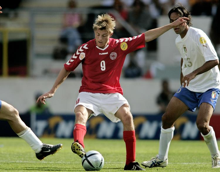 skadet. Jon Dahl Tomasson sagde sidste år farvel til landsholdet med en tangering af målrekorden. 