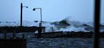 Storm. Der er varslet om forhøjet vandstand ved vestkysten i morgen. 