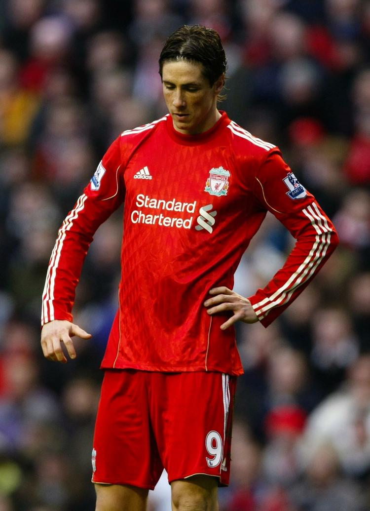 underpræstation? Fernando Torres er ikke blevet populær blandt Liverpool-fans efter rekordskiftet til Chelsea. 