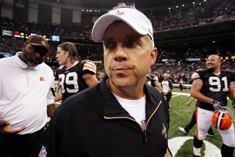 New Orleans cheftræner Sean Payton havde nerver på under sidste års Super Bowl. 