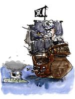 opsang. Hvad blev der af formidling? Glem det. Nedlæg for min skyld gerne kulturredaktionerne i den trykte presse såvel som på DR og Kanal K. Kan vi snart klare flere selvhøjtidelige studieværter?, spørger Ib Michael. Tegning: Mette Dreyer 