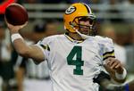 LEGENDE. Brett Favre har spillet 17 år hos Green Bay Packers. 