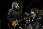 DØDSFALD. Blues- og rockguitaristen Gary Moore er død 58 år gammel. Her ses han til en koncert i Moskva sidste år. 