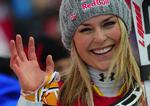 Fraværende. Lindsey Vonn kunne ikke være til stede, da prisen blev uddelt i aftes. Hun er i øjeblikket i gang med at forberede sig til VM, der afvikles i tyske Garmisch-Partenkirchen 
