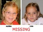 EFTERLYST. Politiet leder efter Alessia og Livia Schepp i Schweiz, Italien og Frankrig. 
