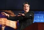sikkerhedsminister. Janet Napolitano, der er ansvarlig for sikkerhen i USA, fastslår over for Kongressen, at terrortruslen mod landet ikke har været større siden angrebet i 2001. 
