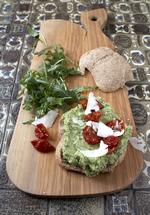 Sandwich med bønnepure