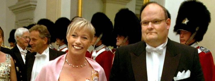 Fængslet. Henriette Kjær med sin nu varetægtsfængslede samlever Erik Skov Pedersen, der har en stribe uheldige sager bag sig. 
