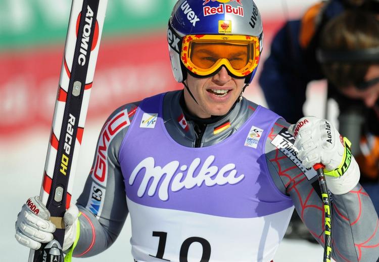 champ. Eric Guay snød favoritterne i Garmisch. 