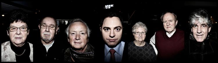 Et udpluk af Amagerbankens aktionærer ved orienteringsmødet i Falkonersalen. 