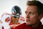 knæskade. Matti Breschel har kun være i aktion for sit nye hold, Rabobank, en enkelt gang. 