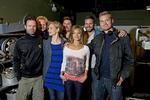Her ses holdet bag `Alle for én´. Rasmus Heide (th) og Mick Øgendahl (tv). 