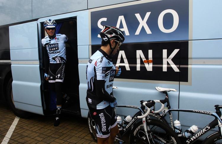 Debutant. Så har Alberto Contador kørt sit første løb for Saxo Bank SunGard. 