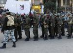 Egyptiske soldater på Tahrirpladsen i Kairo. Militæret er under anklage for tortur. 