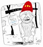 Fristad? I dag tager Højesteret stilling i ankesagen om Christianias fremtid. Tegning: Philip Ytournel (se hele tegningen nederst i artiklen) 