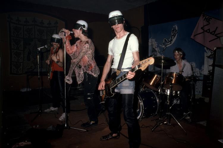 Sods ved koncert i 1978 i Rockmaskinen på Christania. 