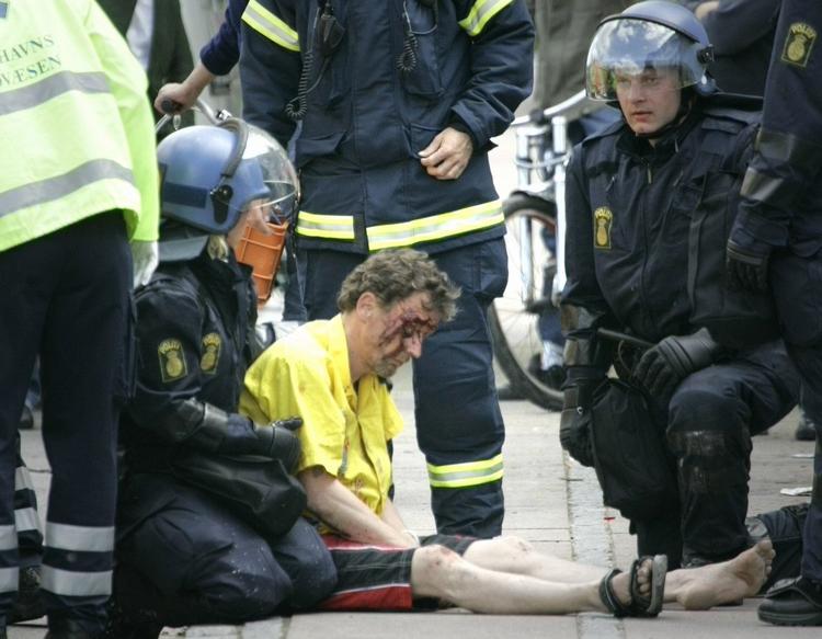 En planlagt nedrivning af et hus i 2007 gav en del uro på Christiania. Det endte med 12 anholdelser. 