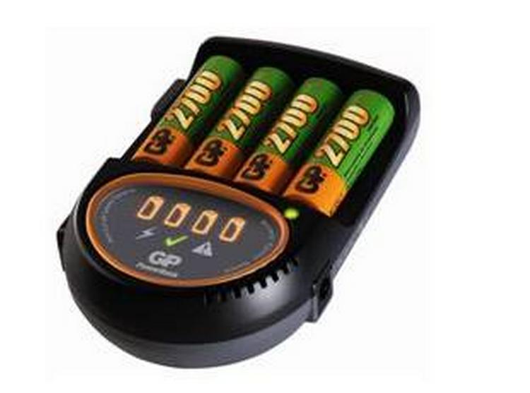 Strøm. Opladeren slår automatisk fra, når batterierne er opladet. PR-foto 