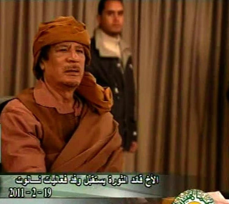 Trussel. Gaddafi  vil suspendere samarbejdet med EU på flygtningeområdet, hvis EU fortsætter med at lave udtalelser til støtte for Libyens pro-demokratiske protester. 